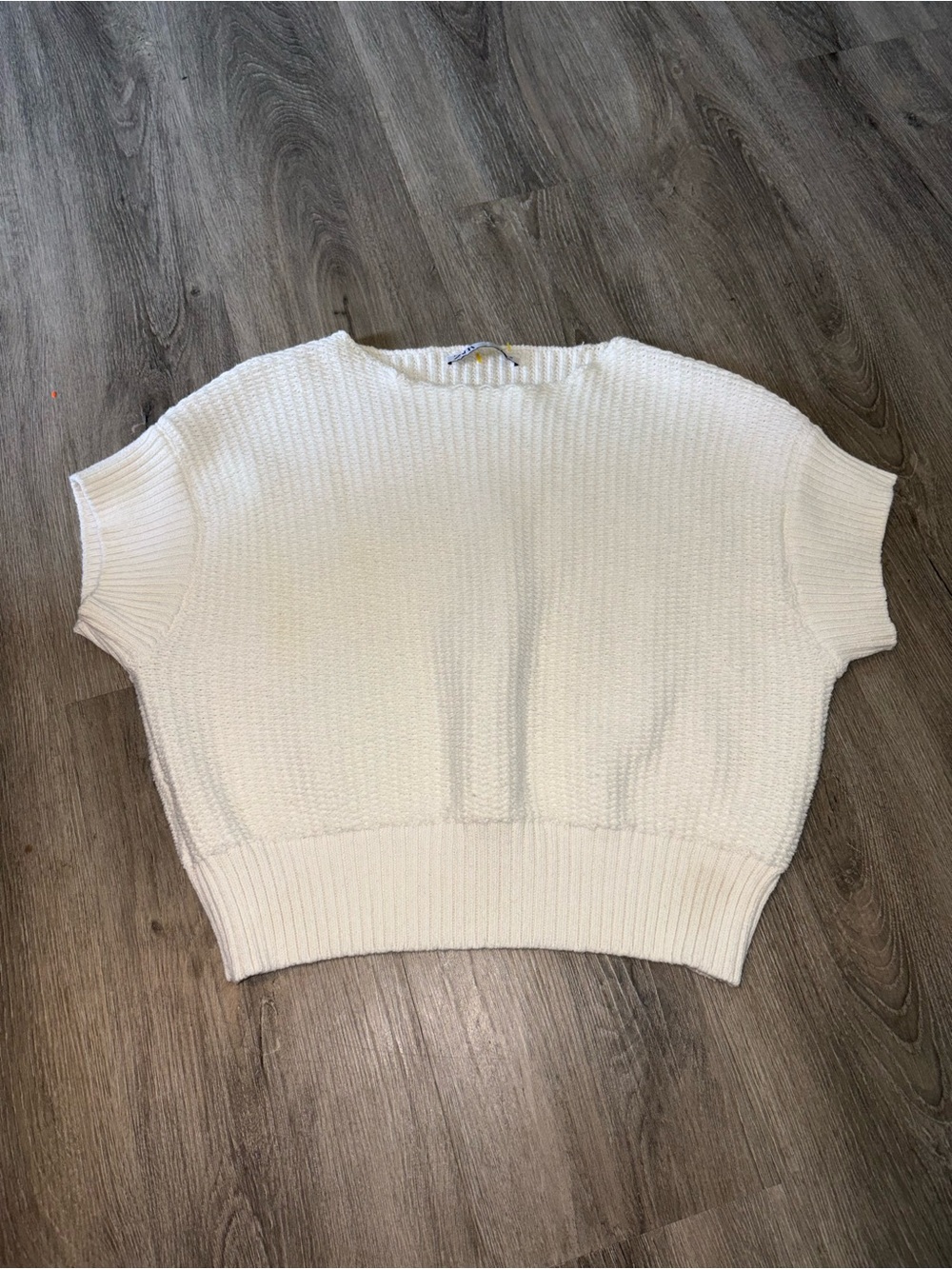 Zara | White Knit Sweater